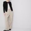 Cardigan básico de cuello redondo