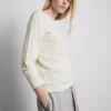Cardigan básico de cuello redondo
