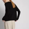 Cardigan básico de cuello redondo