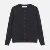 Cardigan de manga larga y cuello redondo