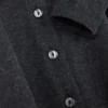 Cardigan de manga larga y cuello redondo