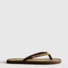Chanclas con efecto de algas marinas
