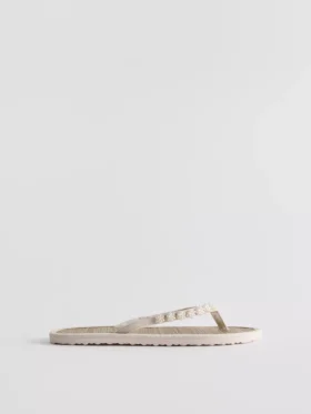 Chanclas con efecto de algas marinas