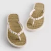 Chanclas con efecto de algas marinas