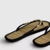 Chanclas con efecto de algas marinas