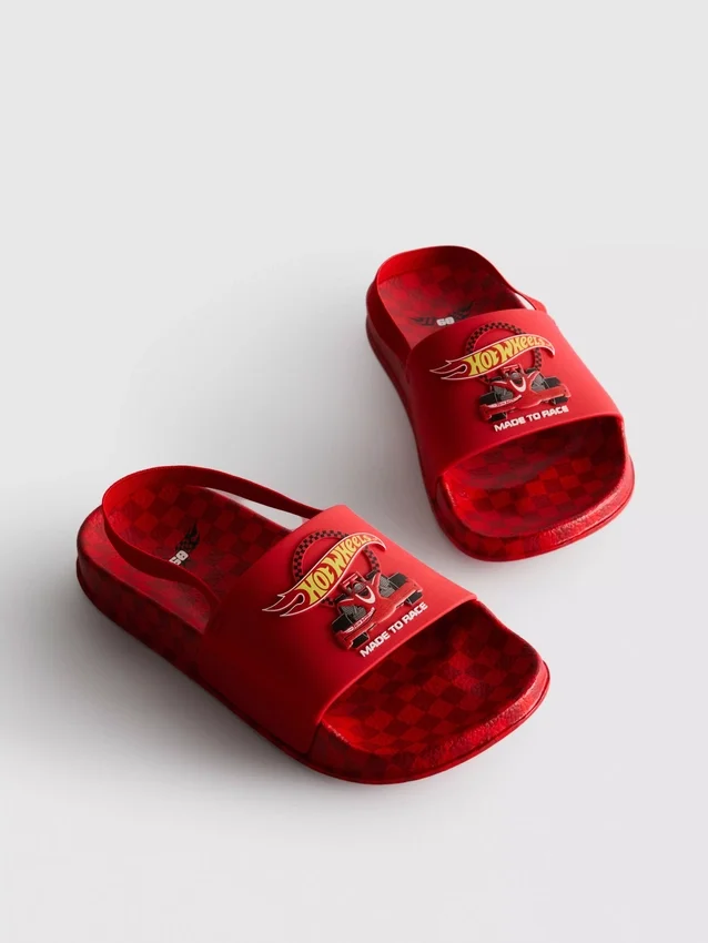 Chanclas con talón abierto de Hot Wheels
