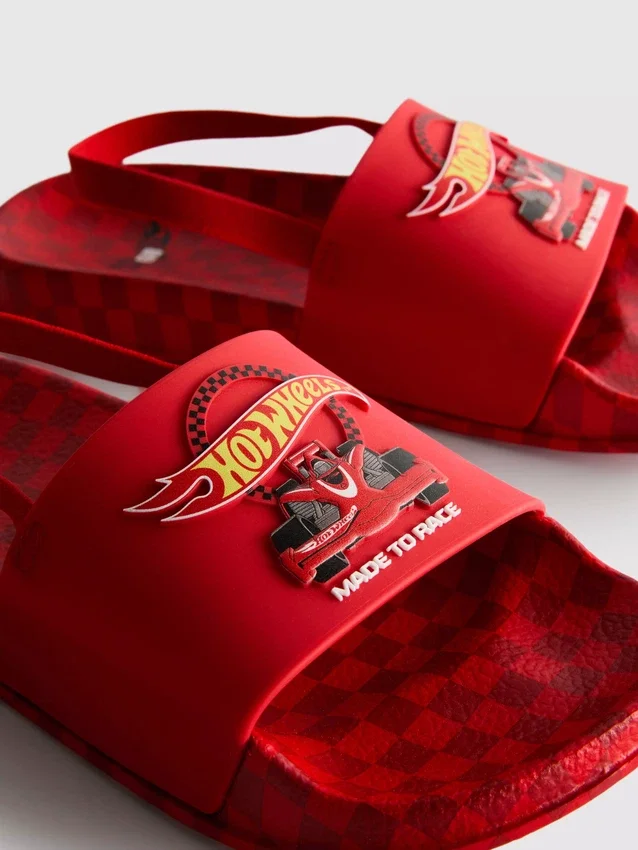 Chanclas con talón abierto de Hot Wheels