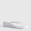 Chanclas de cuña con pedrería