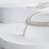 Chanclas de cuña con pedrería