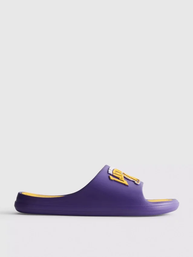 Chanclas de piscina de los Lakers de Los Ángeles de la NBA