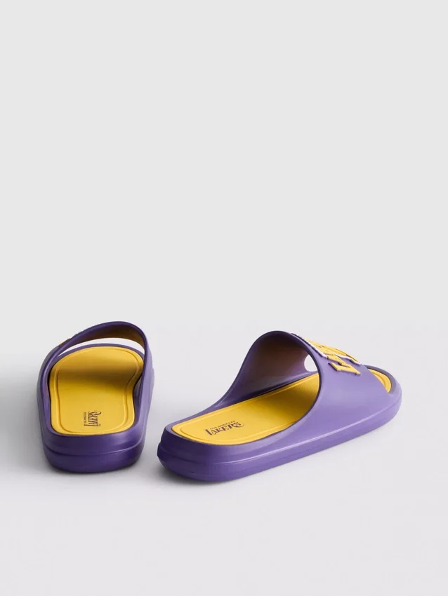 Chanclas de piscina de los Lakers de Los Ángeles de la NBA