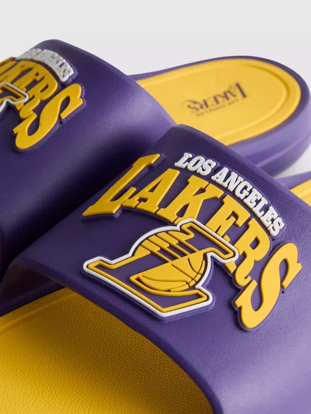 Chanclas de piscina de los Lakers de Los Ángeles de la NBA