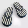 Chanclas de plataforma con rayas