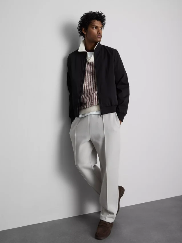 Chaqueta bomber elegante