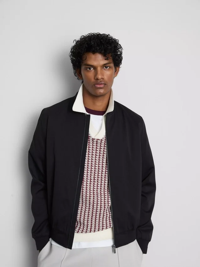 Chaqueta bomber elegante