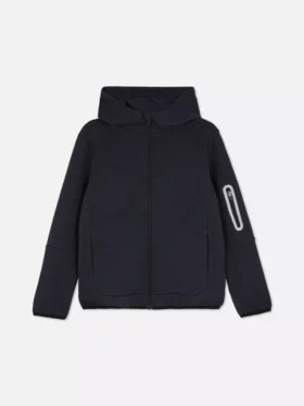 Chaqueta con capucha y cremallera