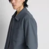 Chaqueta con cuello de piqué de The Edit