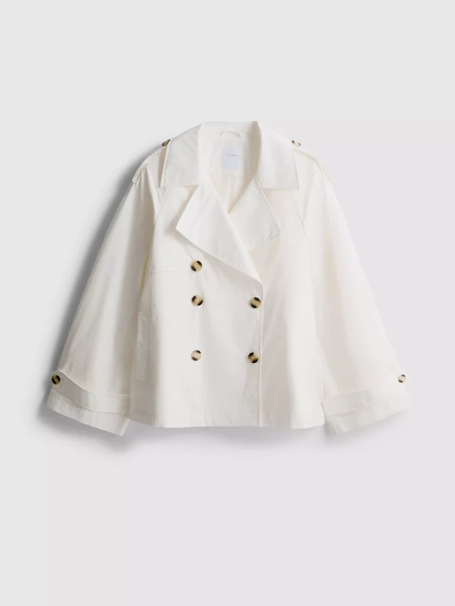 Chaqueta corta de verano para la lluvia