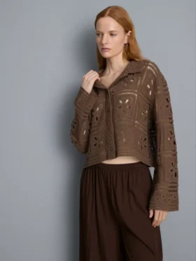 Chaqueta de ganchillo