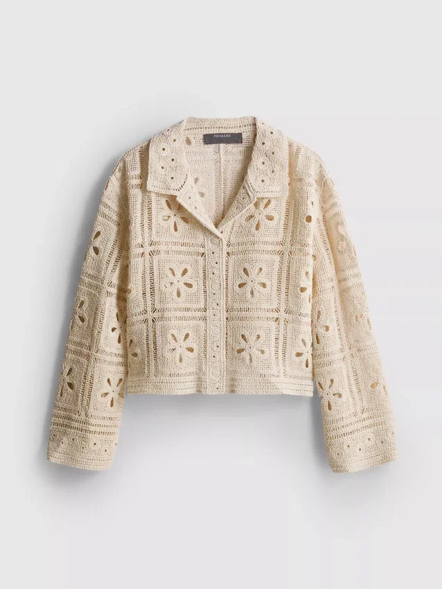 Chaqueta de ganchillo