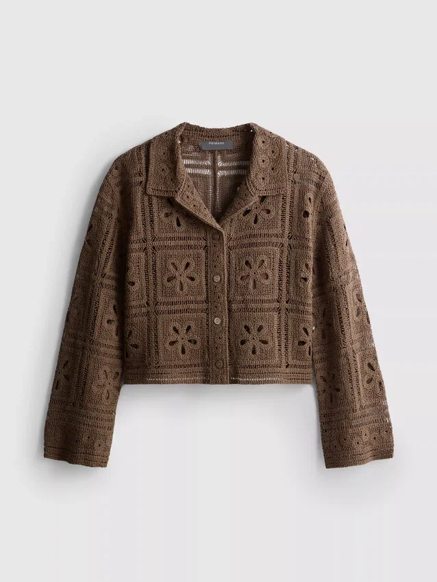 Chaqueta de ganchillo