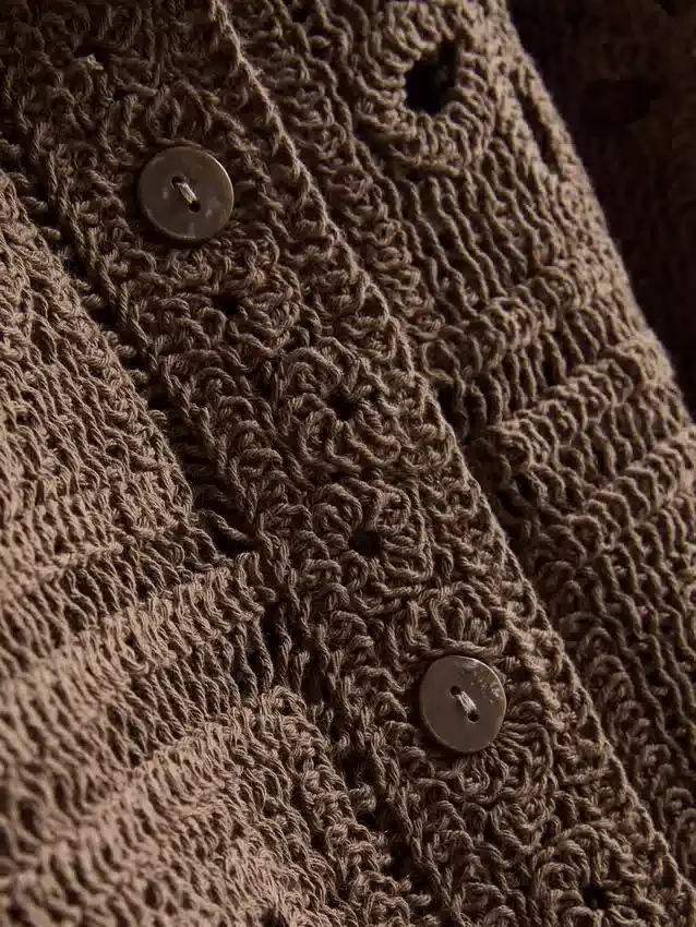 Chaqueta de ganchillo