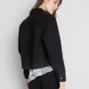 Chaqueta de mezclilla con bolsillos de parche de algodón