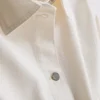 Chaqueta de mezclilla con bolsillos de parche de algodón