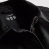 Chaqueta de mezclilla con bolsillos de parche de algodón