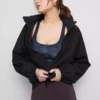 Chaqueta impermeable plegable con cremallera