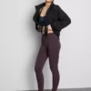 Chaqueta impermeable plegable con cremallera