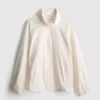 Chaqueta impermeable plegable con cremallera