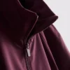 Chaqueta impermeable plegable con cremallera
