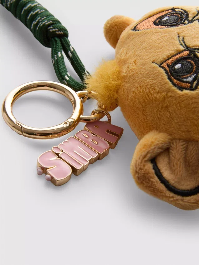 Colgante de peluche de Simba, de «El rey león» de Disney, para bolso de mano