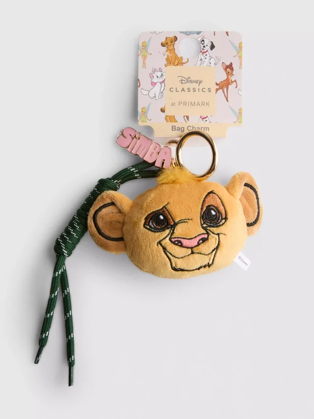 Colgante de peluche de Simba, de «El rey león» de Disney, para bolso de mano