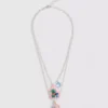 Collar con colgante de inicial de Stitch de Disney