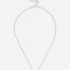 Collar con iniciales de strass