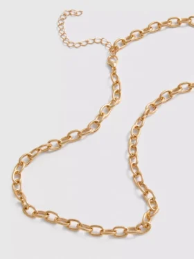 Collar de cadena gruesa