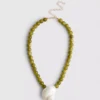 Collar de conchas con cuentas «The Edit»
