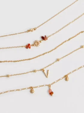 Collares de amistad con iniciales
