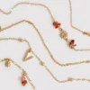 Collares de amistad con iniciales