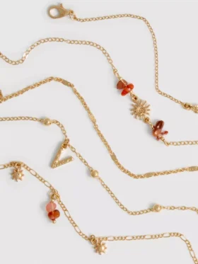 Collares de amistad con iniciales