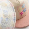Conjunto de 2 gorros de bebé con motivos marinos
