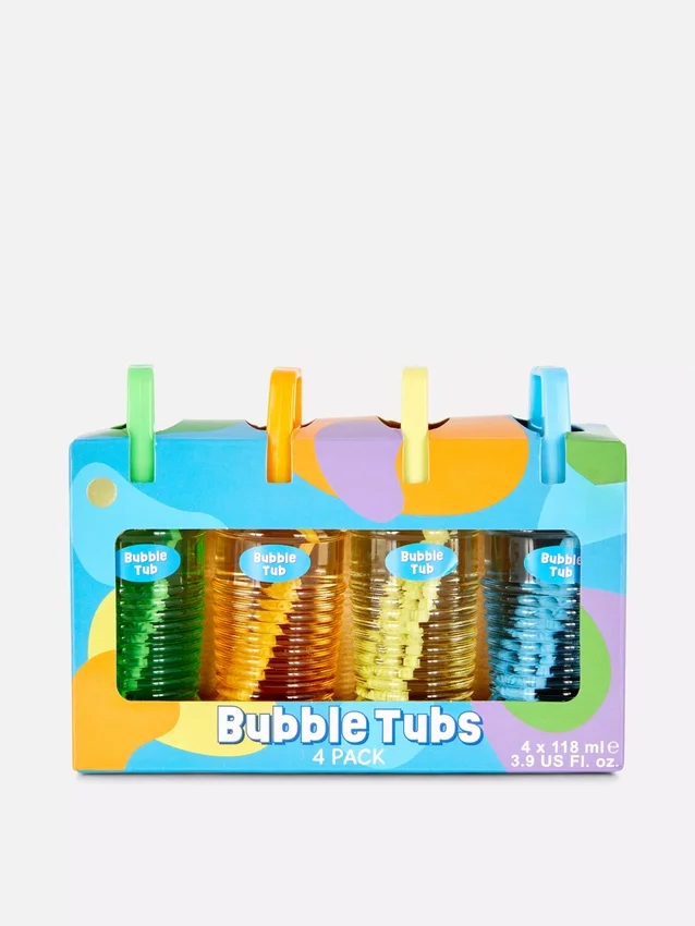 Conjunto de 4 sopladores de burbujas
