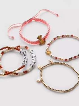 Conjunto de 5 pulseras de «El rey león» de Disney