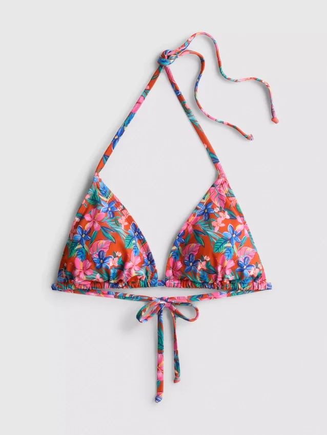 Conjunto de bikini triangular brasileño
