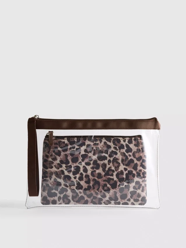 Conjunto de bolso para bikini y estuche