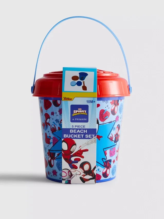 Conjunto de cubeta de playa de Spider-Man de Marvel