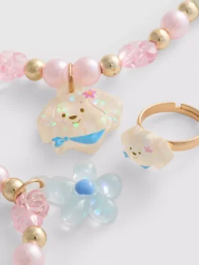 Conjunto de joyas de perritos de 3 piezas