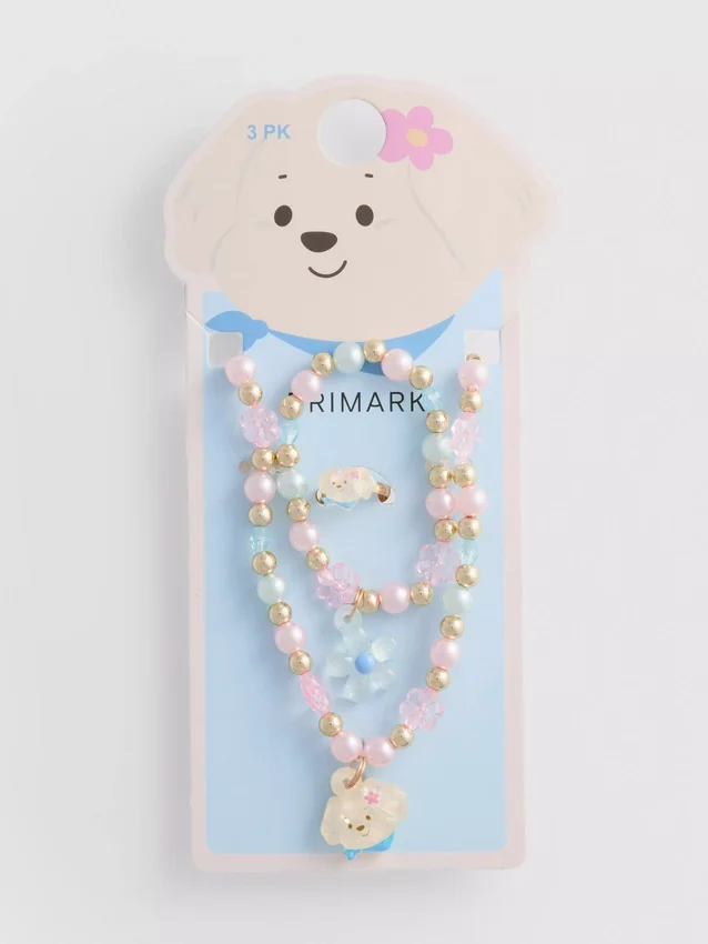 Conjunto de joyas de perritos de 3 piezas